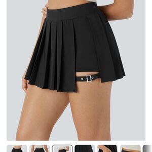 HALARA Black Mini Skirt